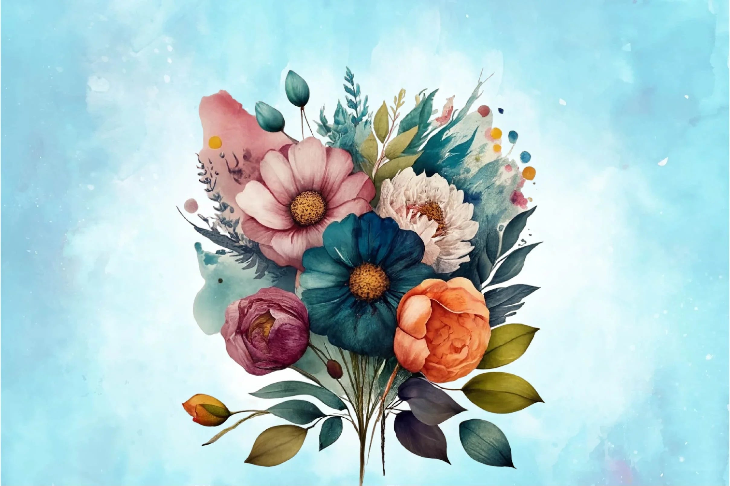 Flowers Clipart Bundle - CraftNest - Digital Crafting and Art