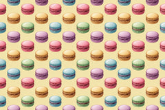 Pastel Macarons Seamless Papers - CraftNest - Digital Crafting and Art