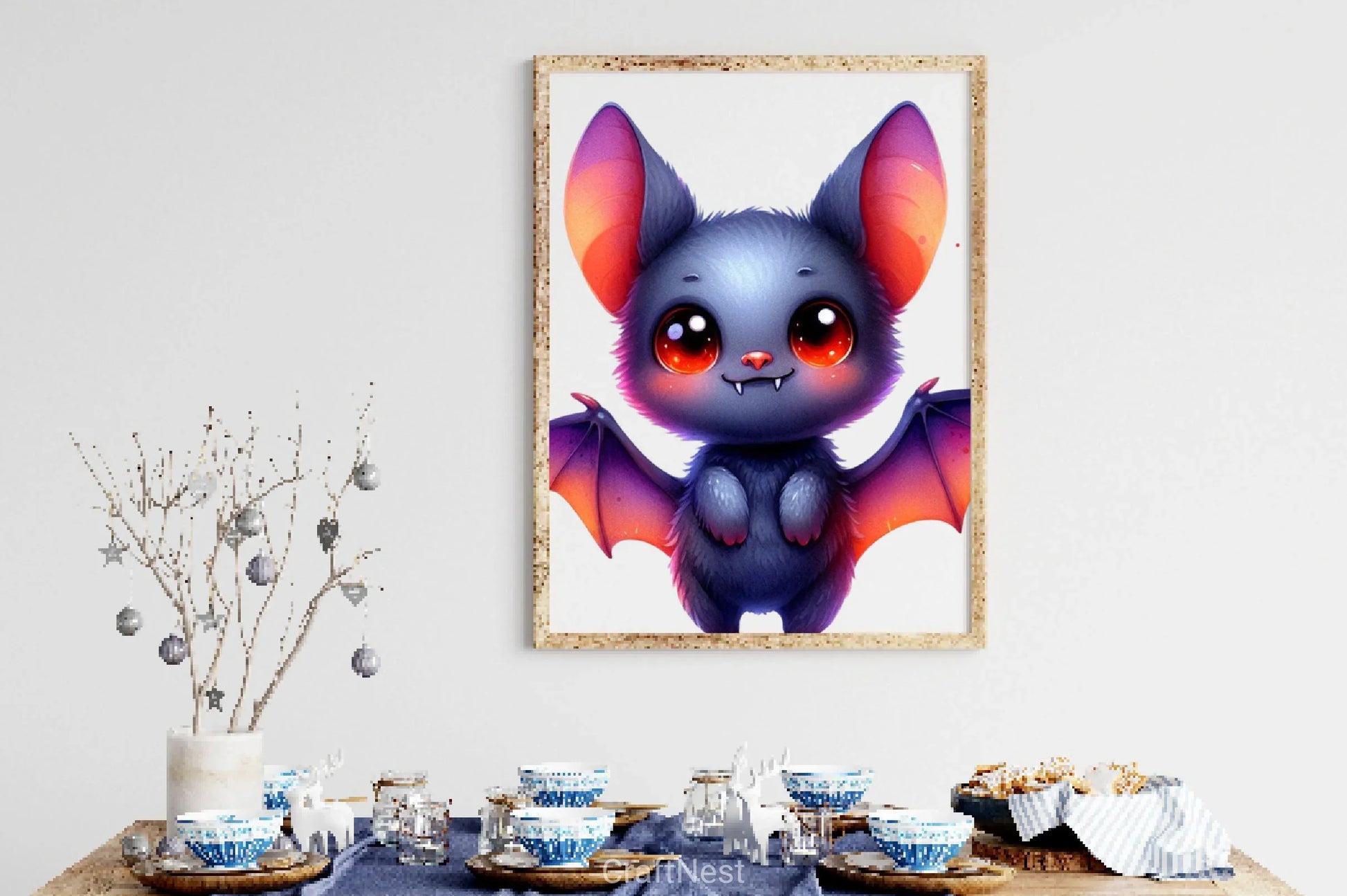 Halloween Cute Bat Clipart Bundle 2 - CraftNest - Digital Crafting and Art