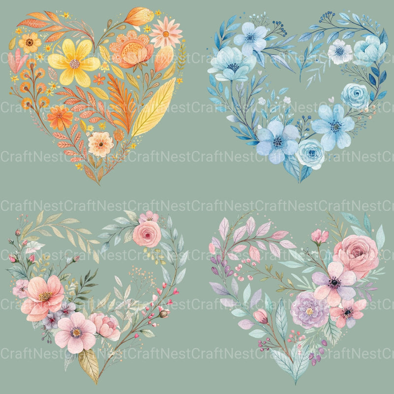 Boho Nursery Clipart Bundle - CraftNest - Digital Crafting and Art