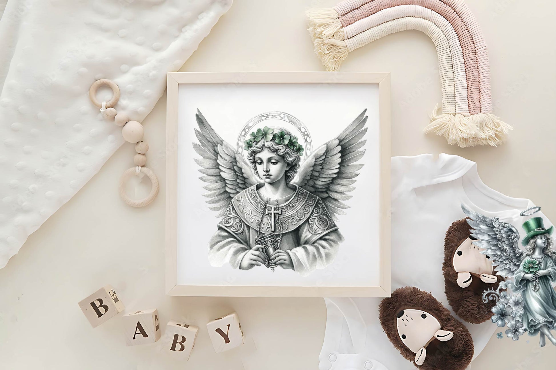 Cute Fairy St Patrick'S Day Clipart Bundle - CraftNest - Digital Crafting and Art