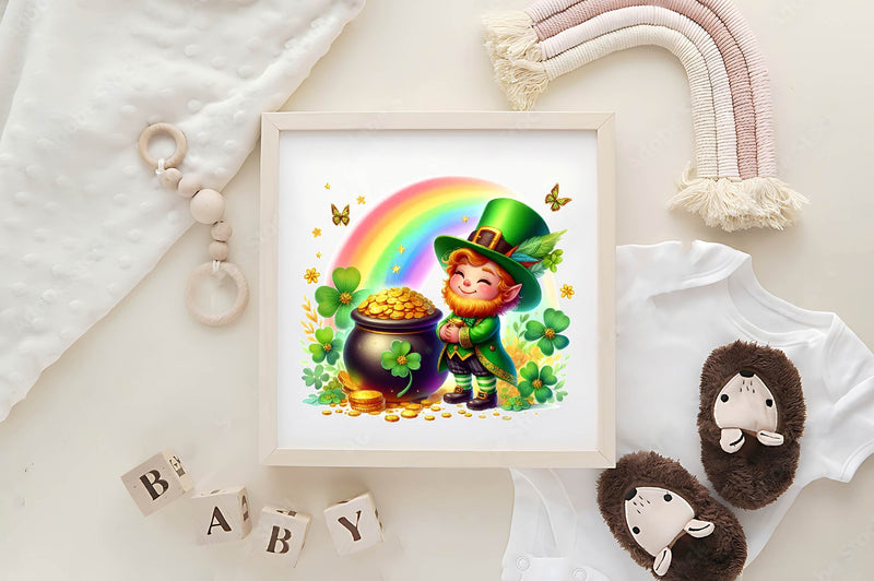 Happy Leprechaun St Patrick'S Clipart Bundle - CraftNest - Digital Crafting and Art