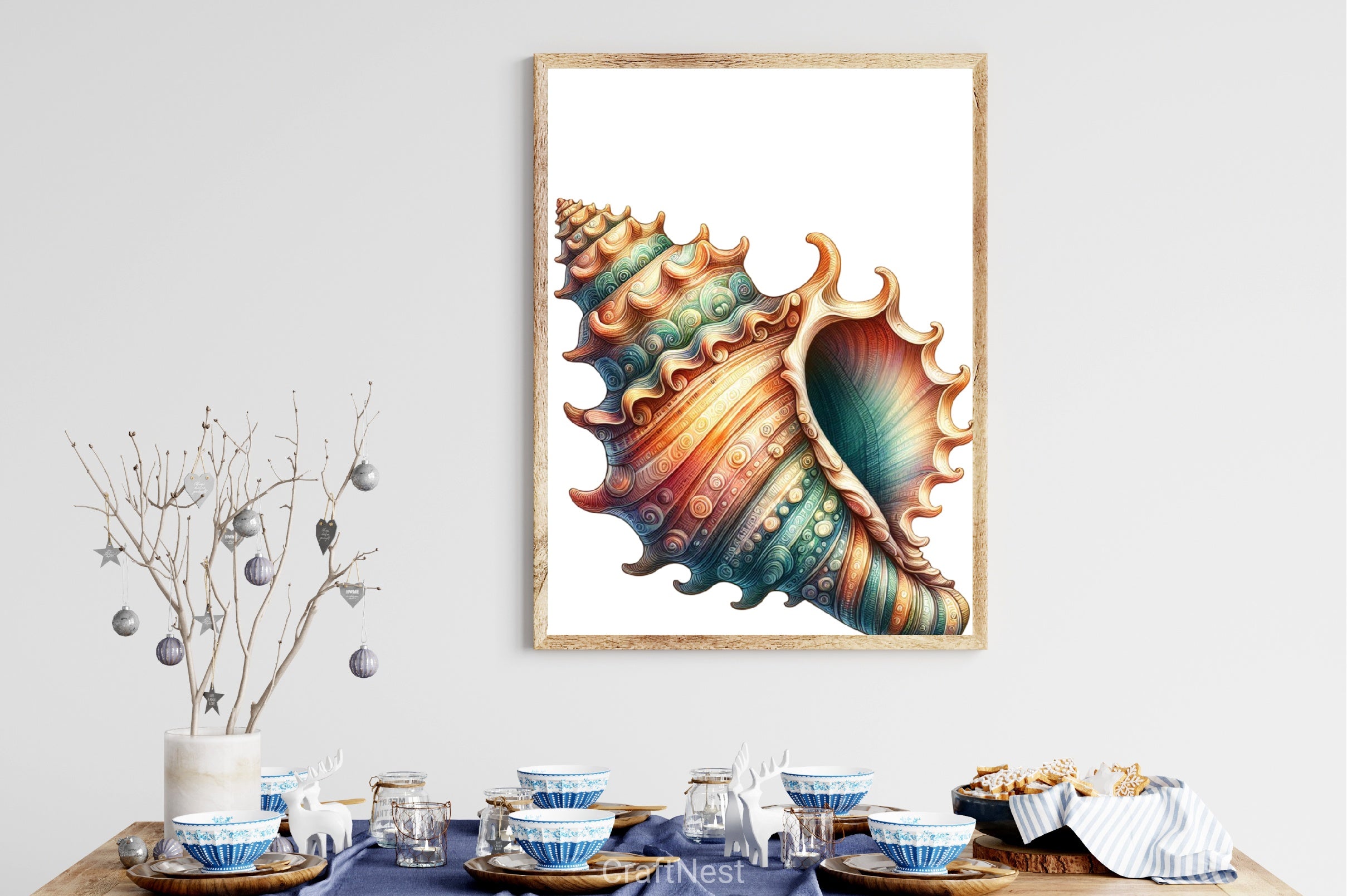 Seashells Clipart Bundle - CraftNest - Digital Crafting and Art