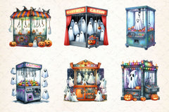 Halloween Claw Machine Clipart Bundle - CraftNest - Digital Crafting and Art