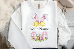 Easter Bunny Monogram Clipart Bundle 5 - CraftNest - Digital Crafting and Art