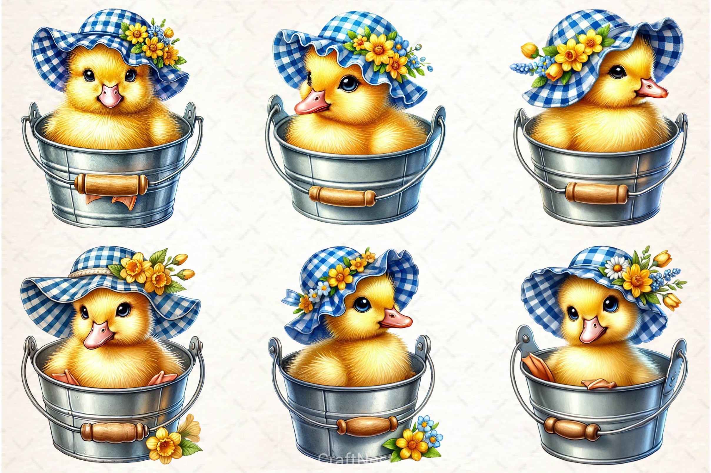 Duck Clipart Bundle - CraftNest - Digital Crafting and Art