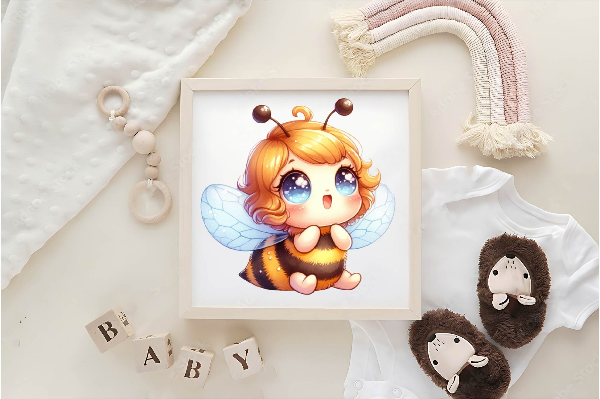 Bee Character Clipart Bundle - CraftNest - Digital Crafting and Art