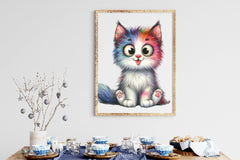 Cute Crazy Cat Clipart Bundle - CraftNest - Digital Crafting and Art