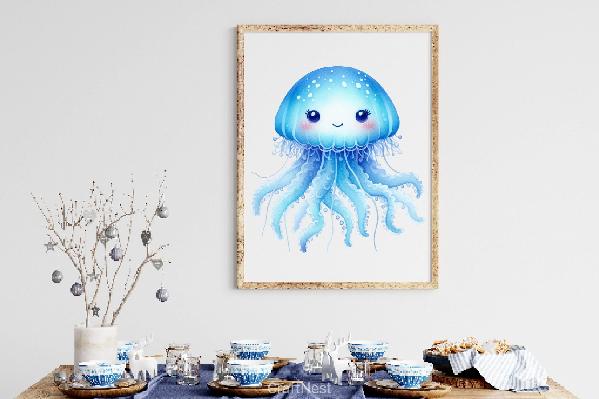 Pastel Cute Mermaid Clipart Bundle 5 - CraftNest - Digital Crafting and Art