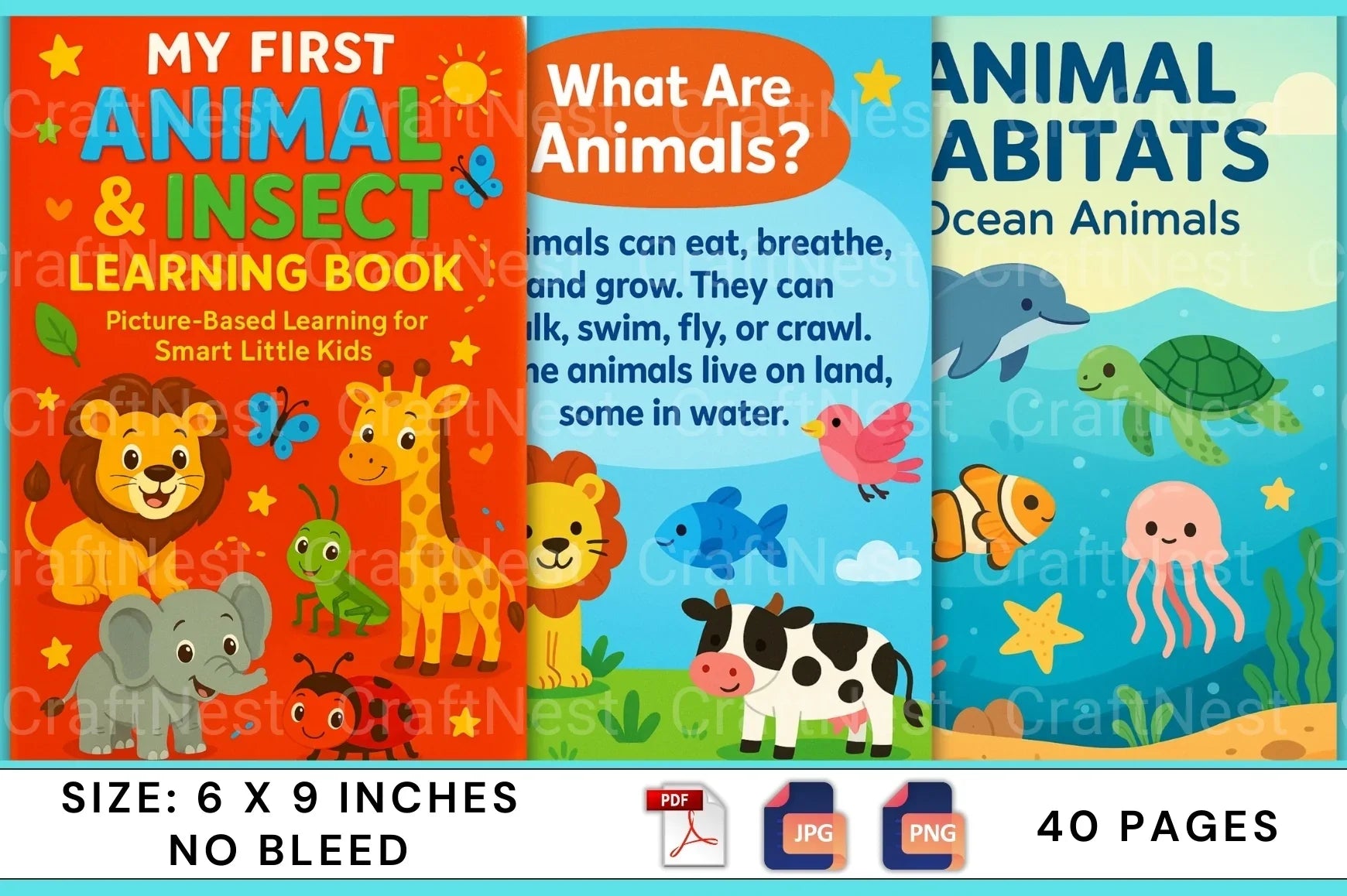 My First Insect Learning Book for Kids - CraftNest - Digital Crafting and Art