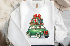 Christmas Car Clipart Bundle 2 - CraftNest - Digital Crafting and Art