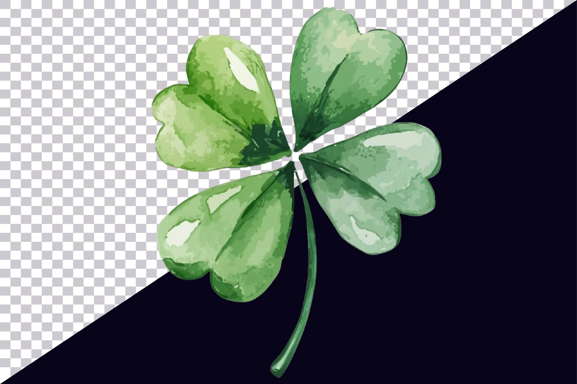 Four Leaf Clover Clipart Bundle - CraftNest - Digital Crafting and Art