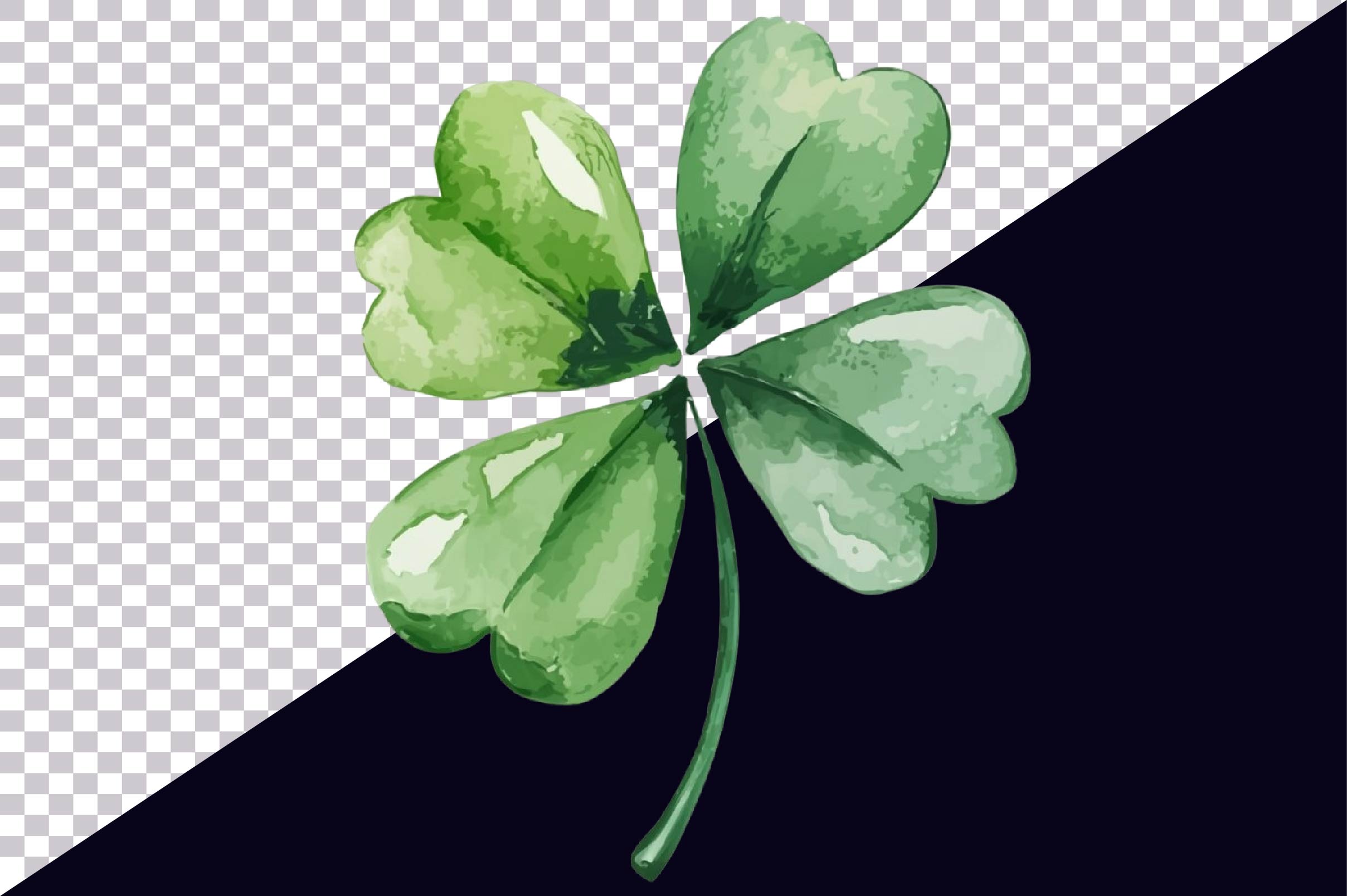 Four Leaf Clover Clipart Bundle - CraftNest - Digital Crafting and Art