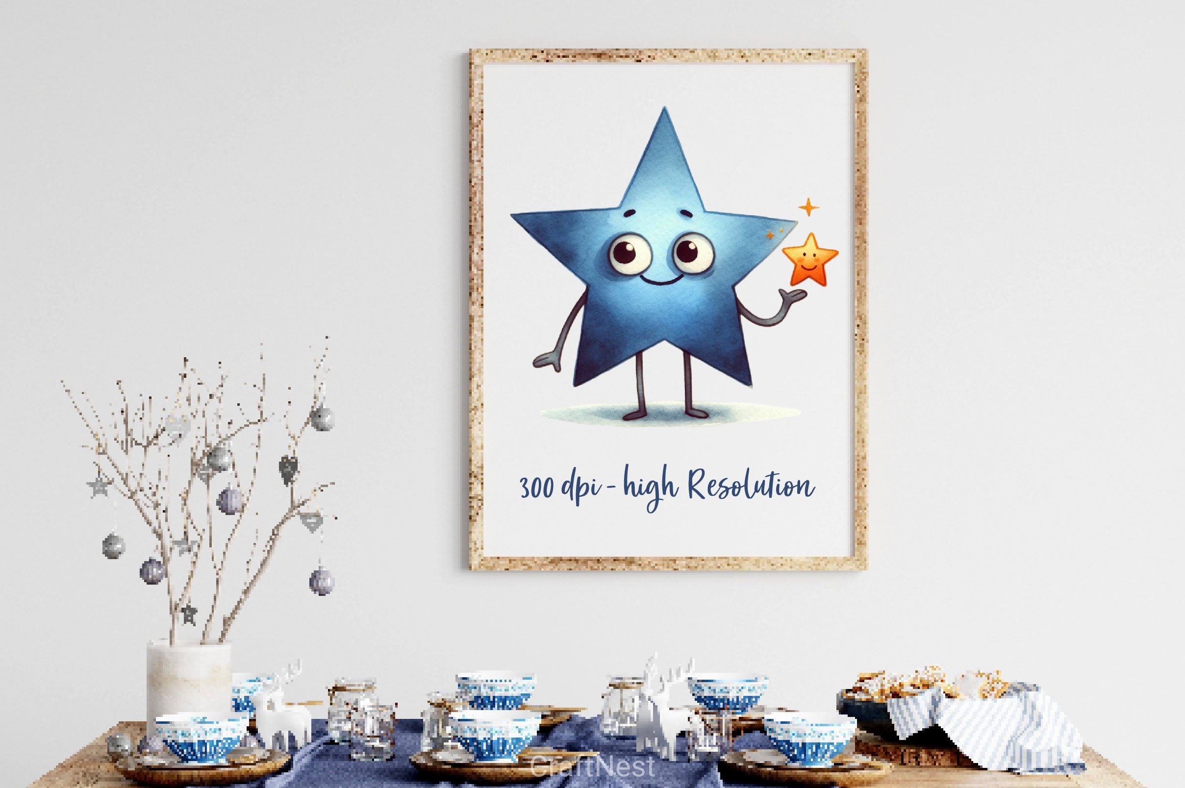 Playful Star Clipart Bundle 2 - CraftNest - Digital Crafting and Art