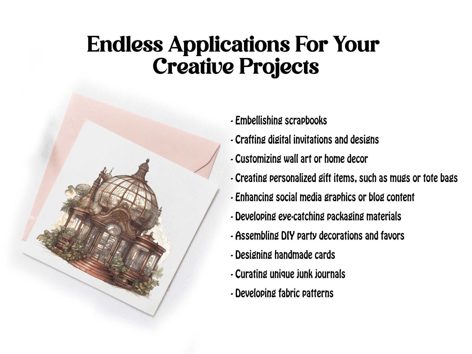 Steampunk Buildings Clipart - CraftNest