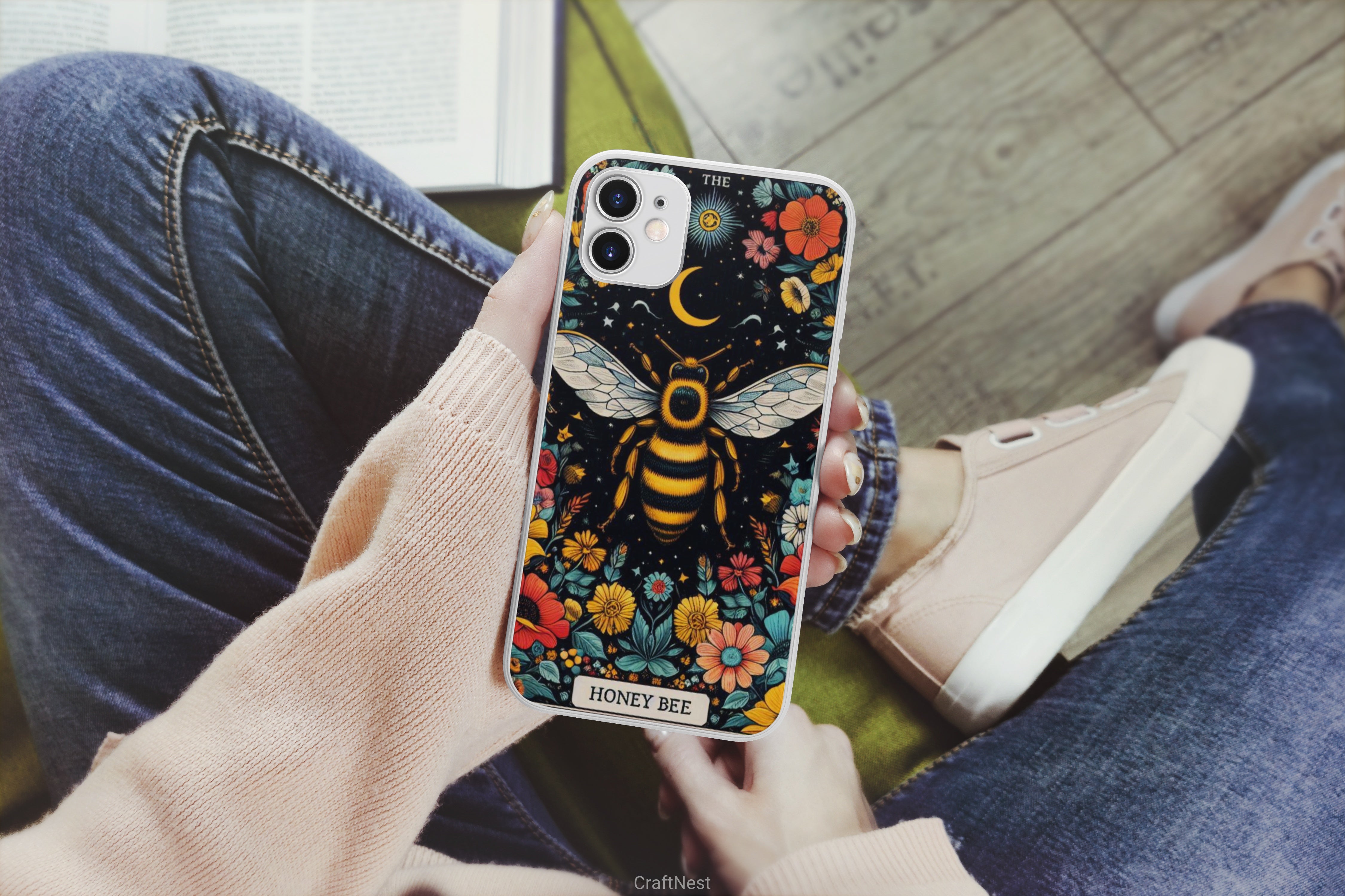 Honey Bee Tarot Card Clipart Bundle 15 - CraftNest - Digital Crafting and Art