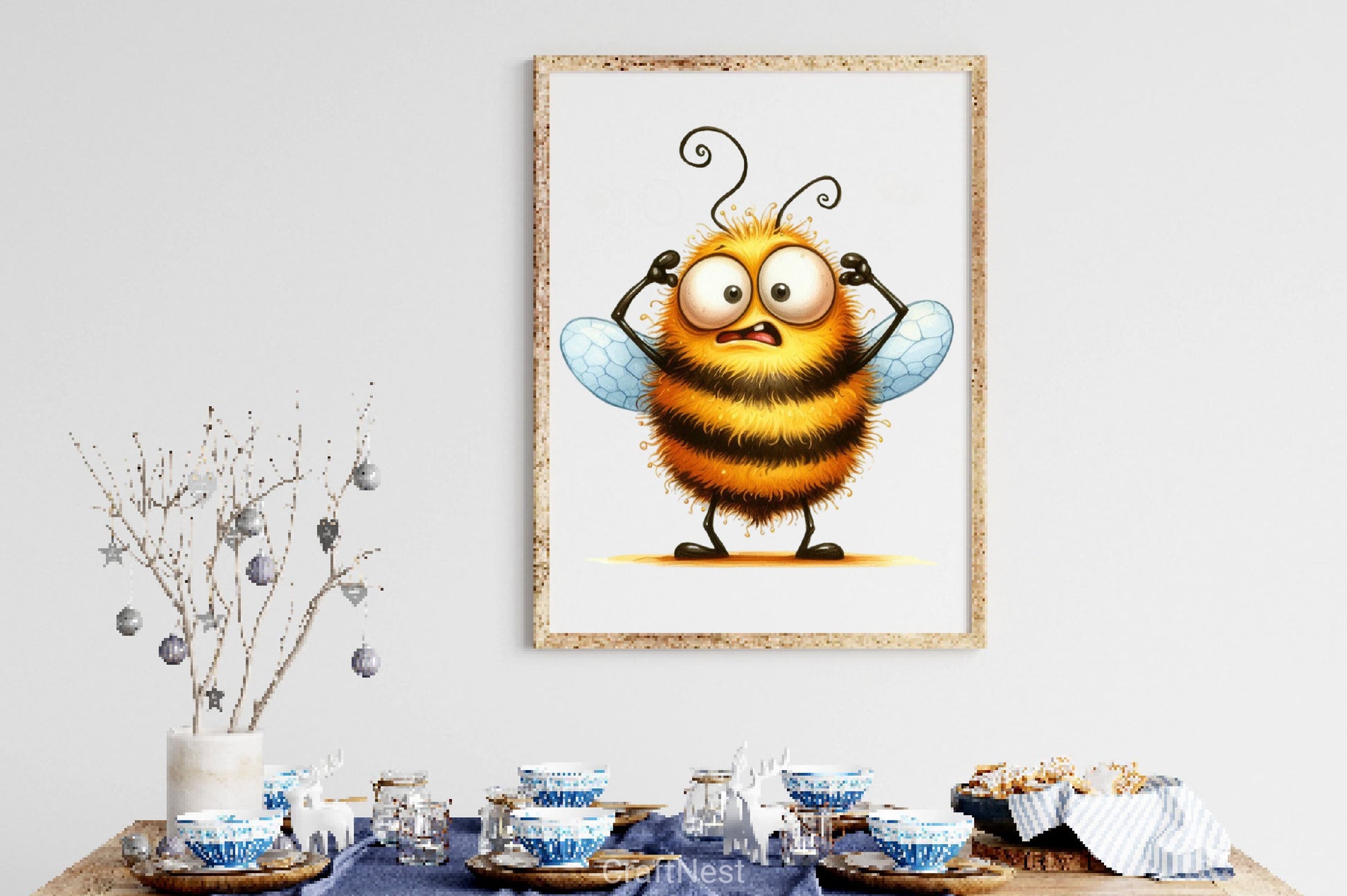 Funny Bee Clipart Bundle 3 - CraftNest - Digital Crafting and Art