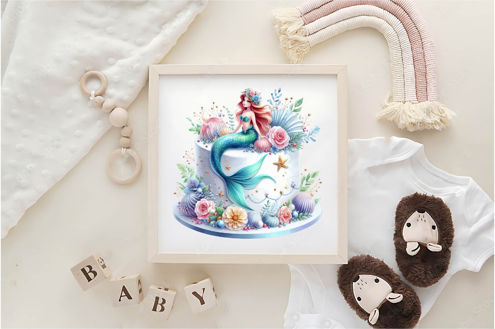 Fairy Mermaid Clipart Bundle - CraftNest - Digital Crafting and Art