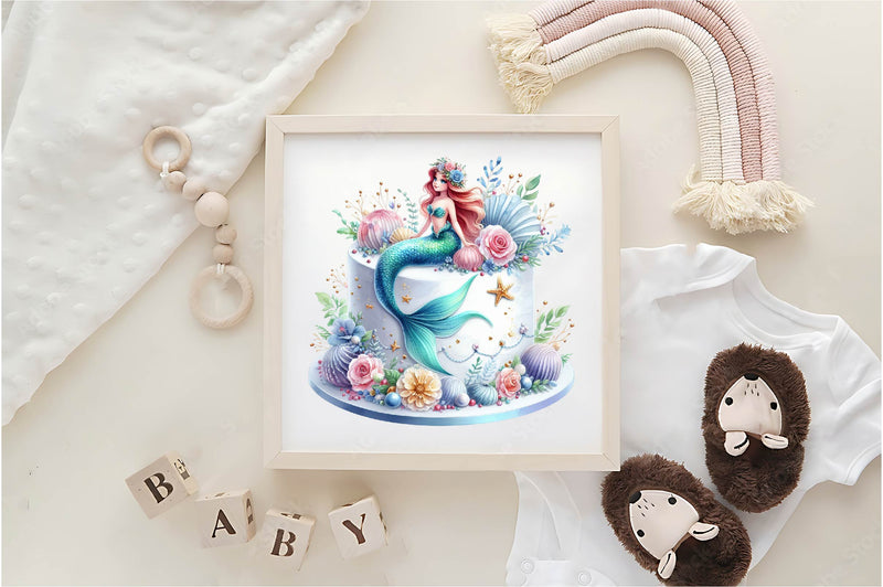 Fairy Mermaid Clipart Bundle - CraftNest - Digital Crafting and Art