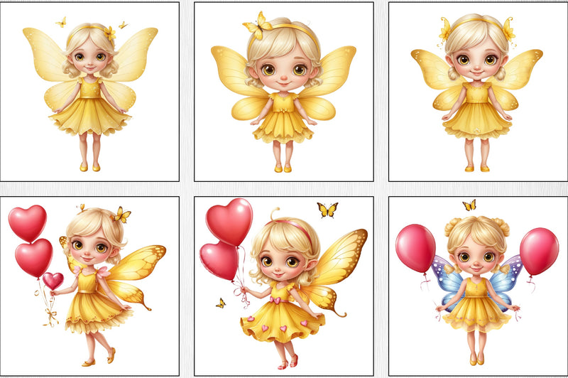 Fairy Clipart Bundle 3 - CraftNest - Digital Crafting and Art