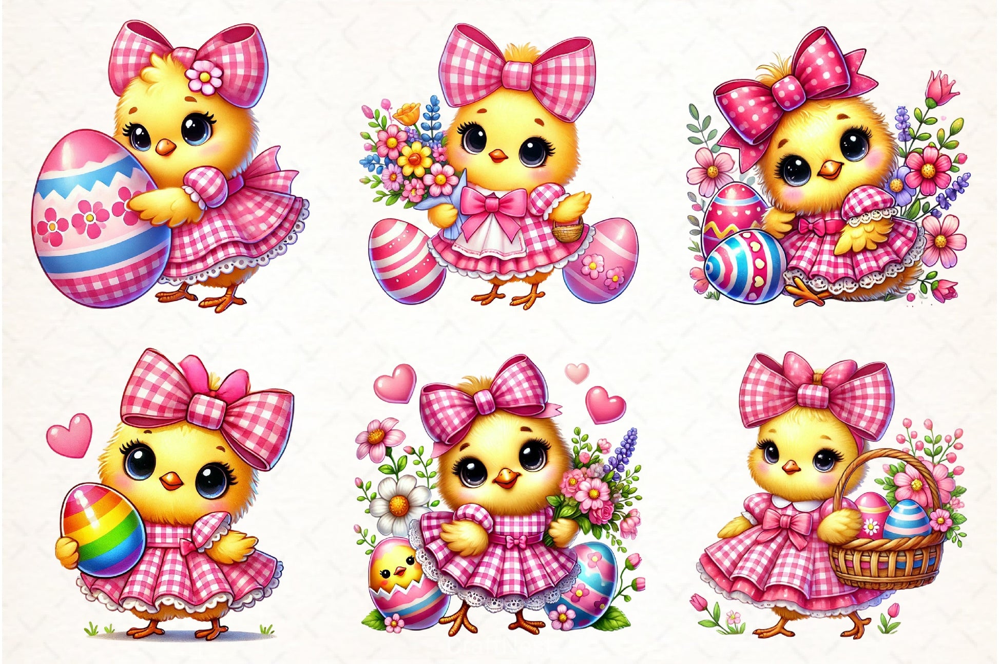 Cute Easter Duck Clipart Bundle 2 - CraftNest - Digital Crafting and Art