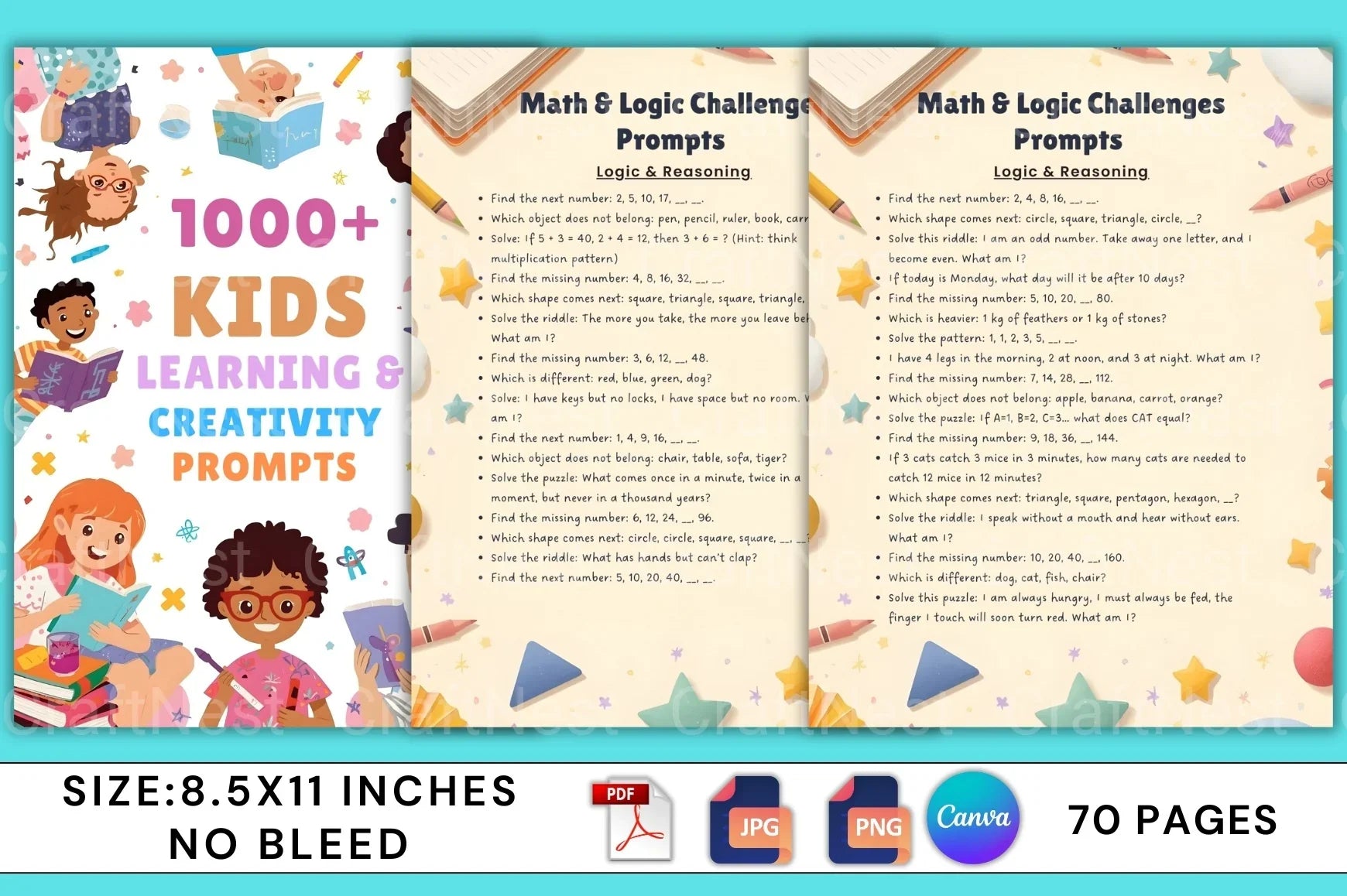 Kids Creativity Prompts for Learning - CraftNest - Digital Crafting and Art