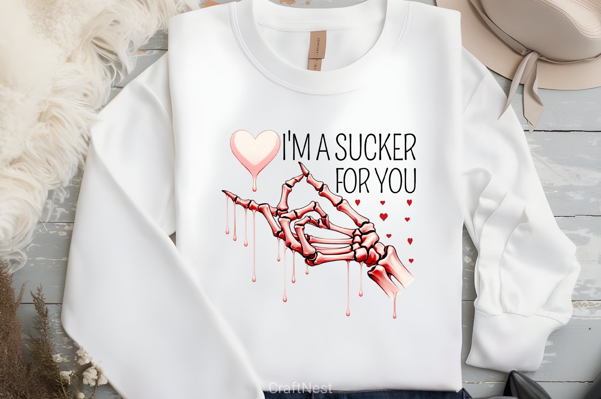 Skeleton Valentine's Day Clipart Bundle - CraftNest - Digital Crafting and Art