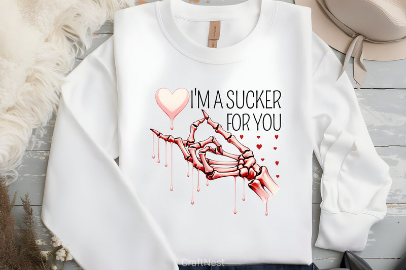 Skeleton Valentine's Day Clipart Bundle - CraftNest - Digital Crafting and Art