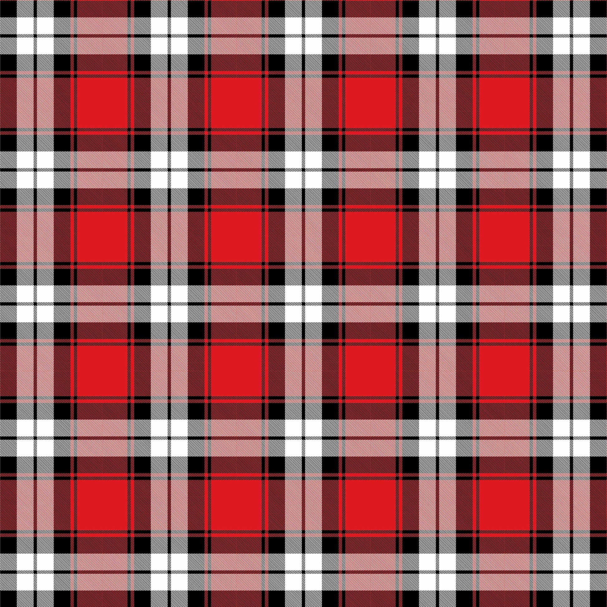 Christmas Cottage Seamless Digital Paper - CraftNest - Digital Crafting and Art