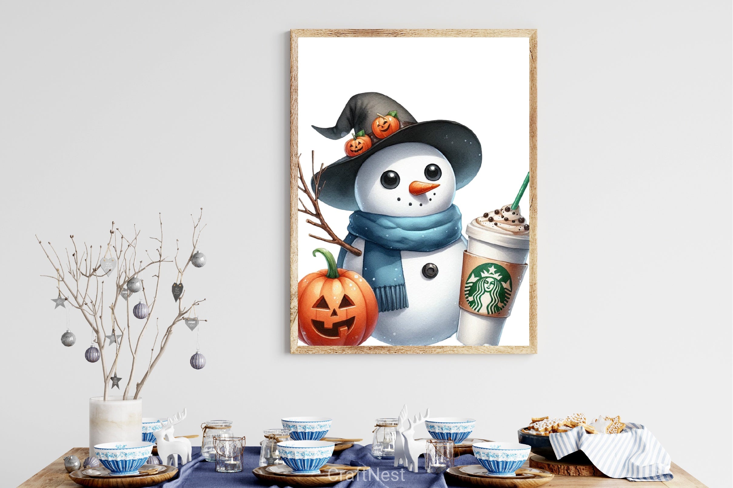 Christmas Snowman Clipart Bundle 16 - CraftNest - Digital Crafting and Art