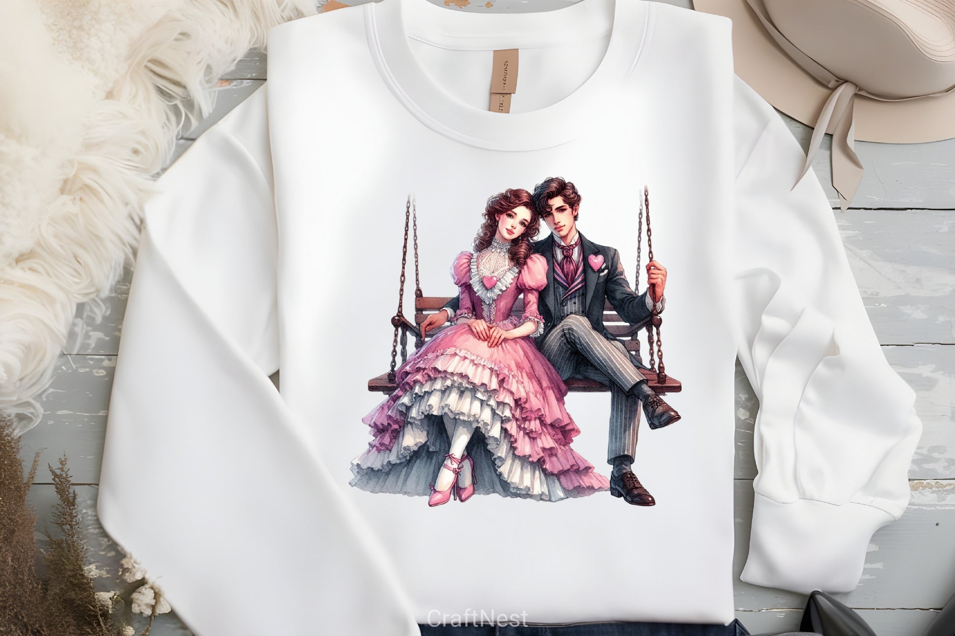 Valentine Couple Clipart Bundle 1 - CraftNest - Digital Crafting and Art