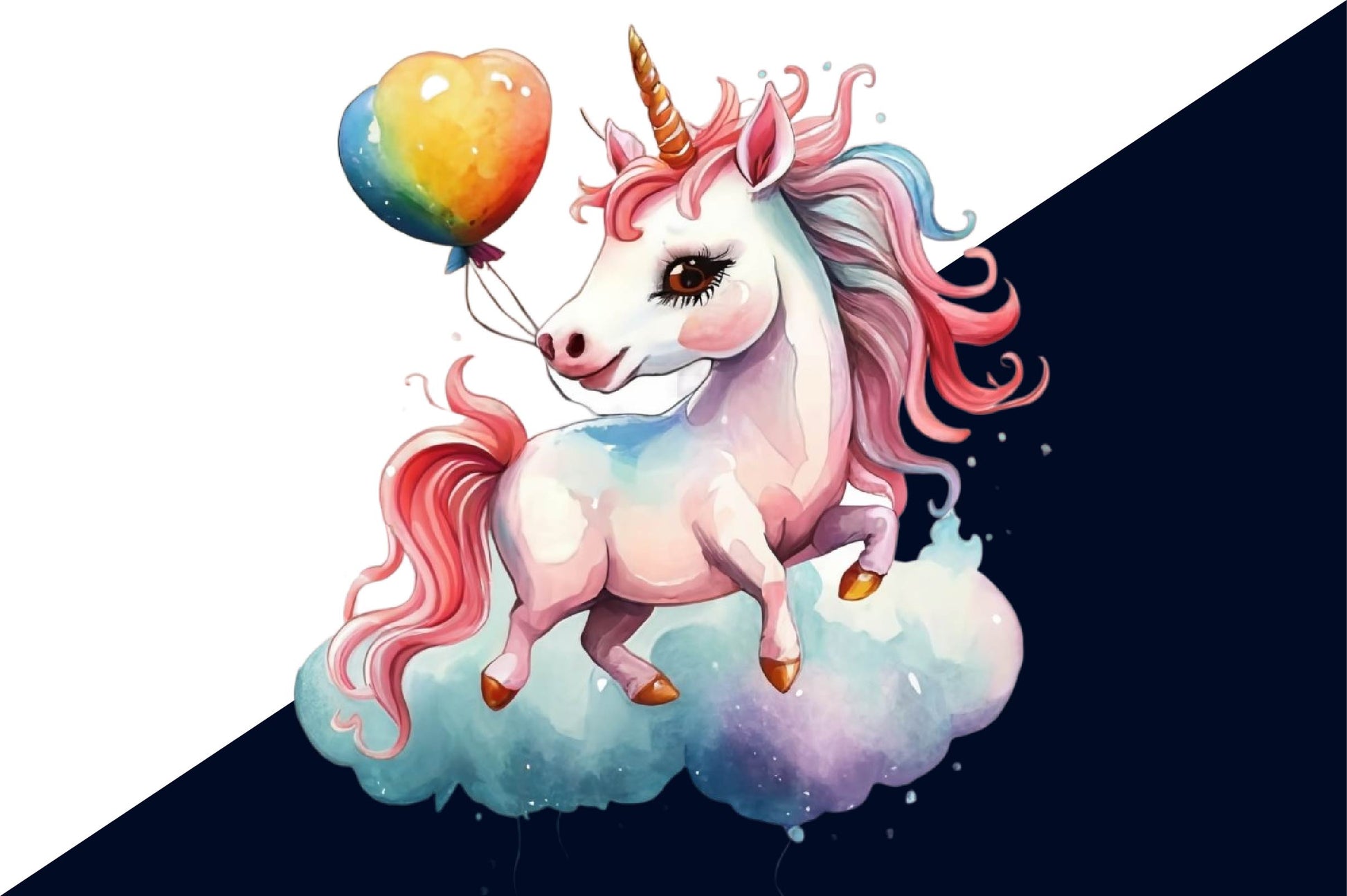 Unicorn Birthday Clipart Bundle - CraftNest - Digital Crafting and Art