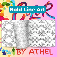 Nature Pattern Coloring Books Bundle - CraftNest - Digital Crafting and Art