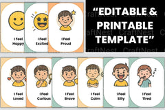 Emotion Cards for Kids: Enhance Emotional Intelligence - CraftNest - Digital Crafting and Art