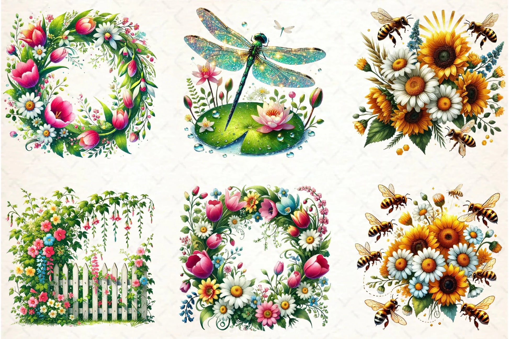Spring Clipart Bundle 2 - CraftNest - Digital Crafting and Art