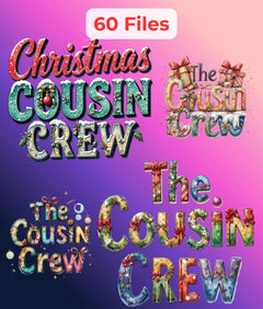 Cousin Crew Christmas Clipart Bundle - CraftNest - Digital Crafting and Art