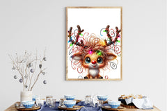 Christmas Reindeer Clipart Bundle 10 - CraftNest - Digital Crafting and Art
