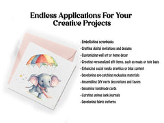 Elephant Clipart - CraftNest