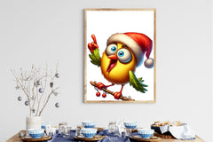 Christmas Bird Clipart Bundle 1 - CraftNest - Digital Crafting and Art