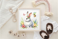 Easter Bunny Clipart Bundle 9 - CraftNest - Digital Crafting and Art