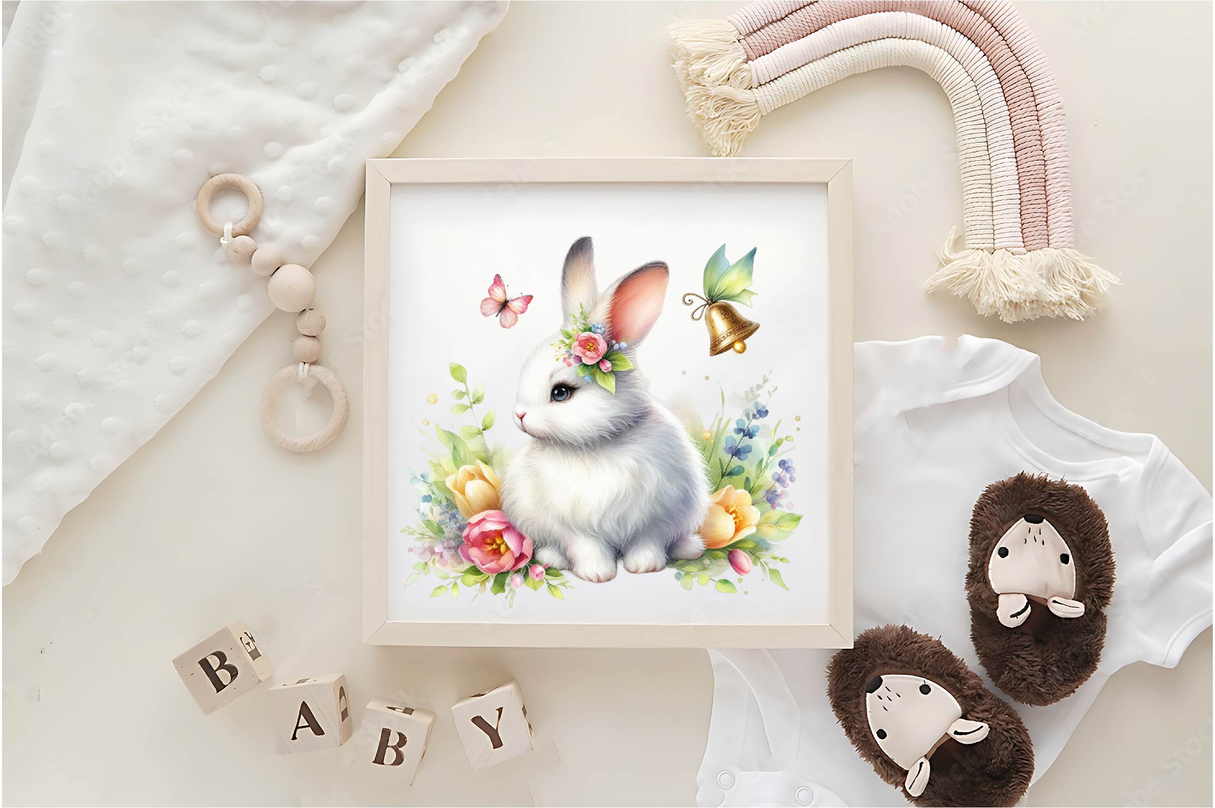 Easter Bunny Clipart Bundle 9 - CraftNest - Digital Crafting and Art
