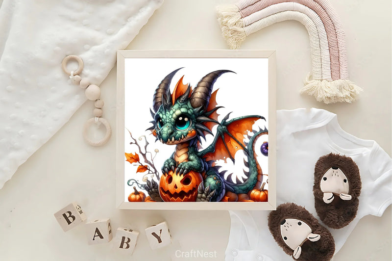 Halloween Dinosaur Clipart Bundle - CraftNest - Digital Crafting and Art