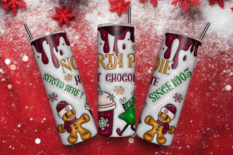 3D Inflated Christmas Tumbler Bundle 19 - CraftNest - Digital Crafting and Art