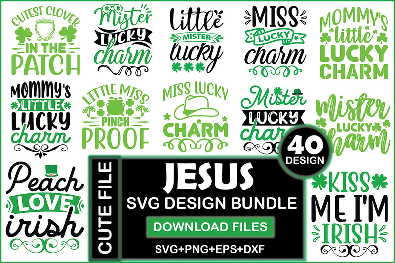 St Patrick's Day SVG Bundle 1 - CraftNest - Digital Crafting and Art