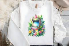 Retro Arcade Machine Clipart Bundle - CraftNest - Digital Crafting and Art