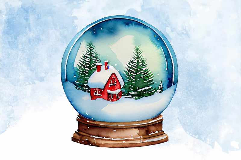 Snow Globe Clipart Bundle - CraftNest - Digital Crafting and Art