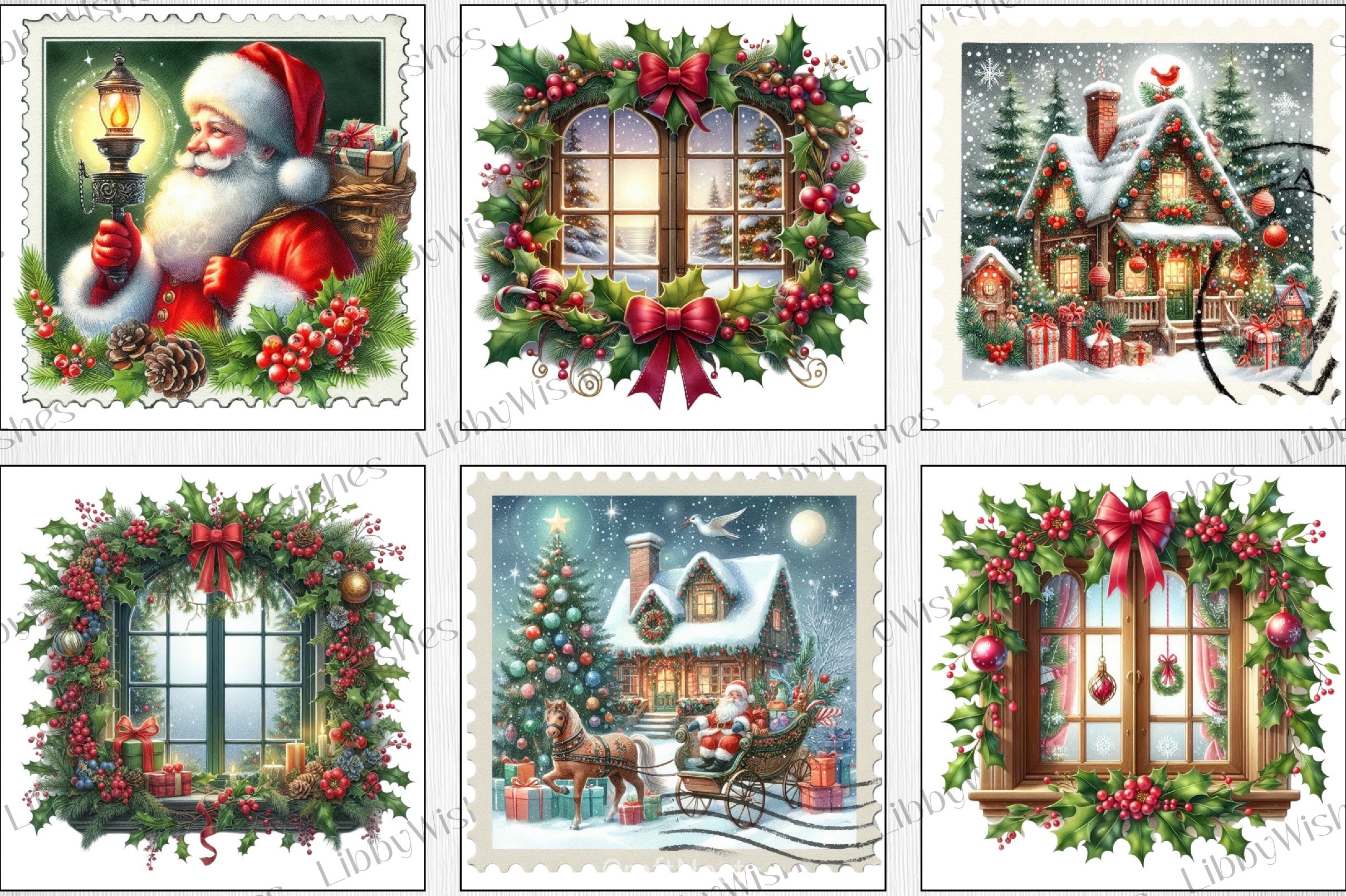 Christmas Clipart Bundle 7 - CraftNest - Digital Crafting and Art