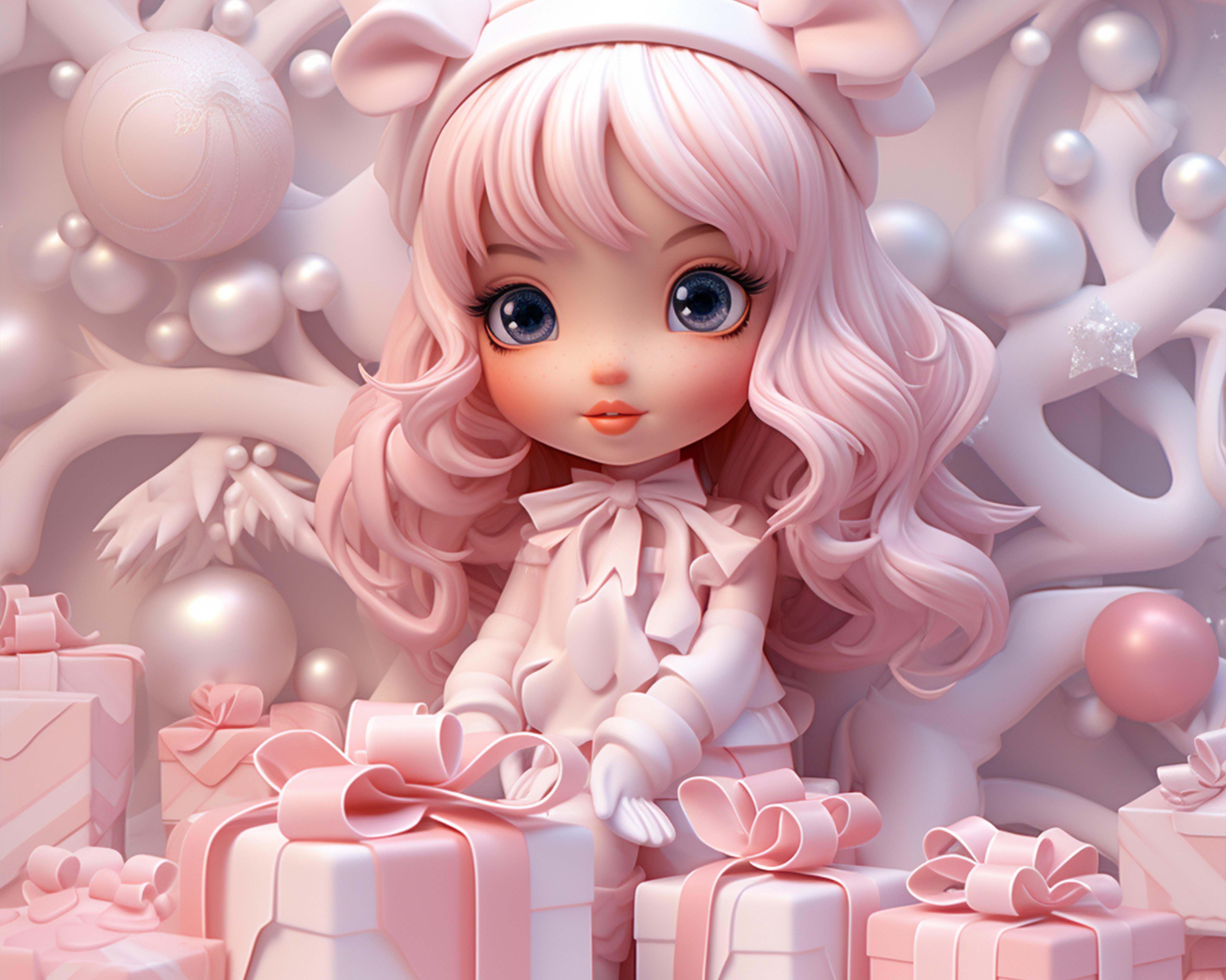 Pink Christmas Backdrop Texture Paper - CraftNest - Digital Crafting and Art