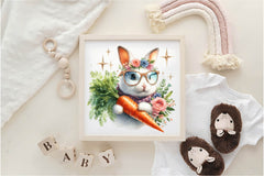 Easter Bunny Clipart Bundle 8 - CraftNest - Digital Crafting and Art