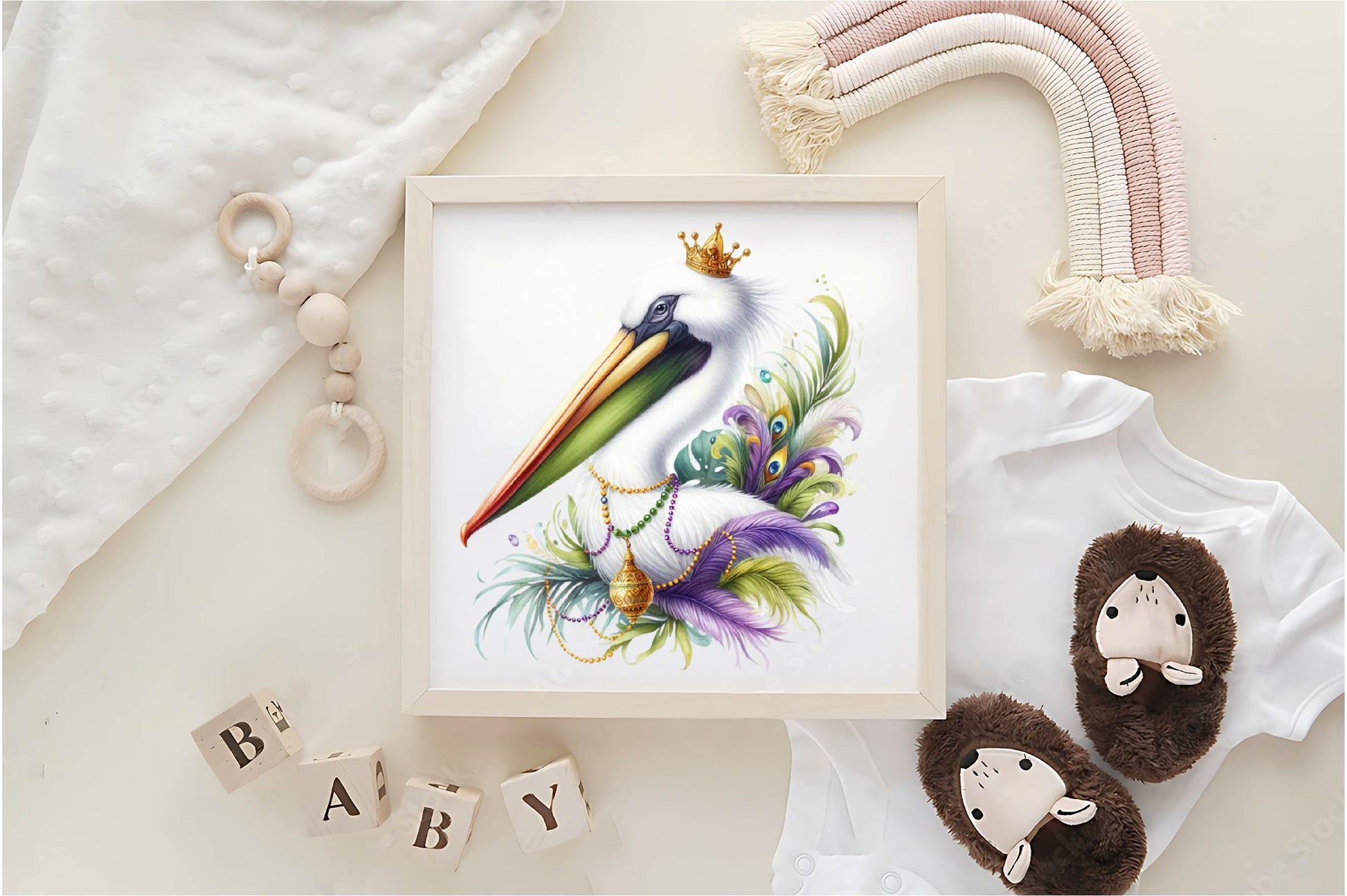 Mardi Gras Flamingo Clipart Bundle - CraftNest - Digital Crafting and Art